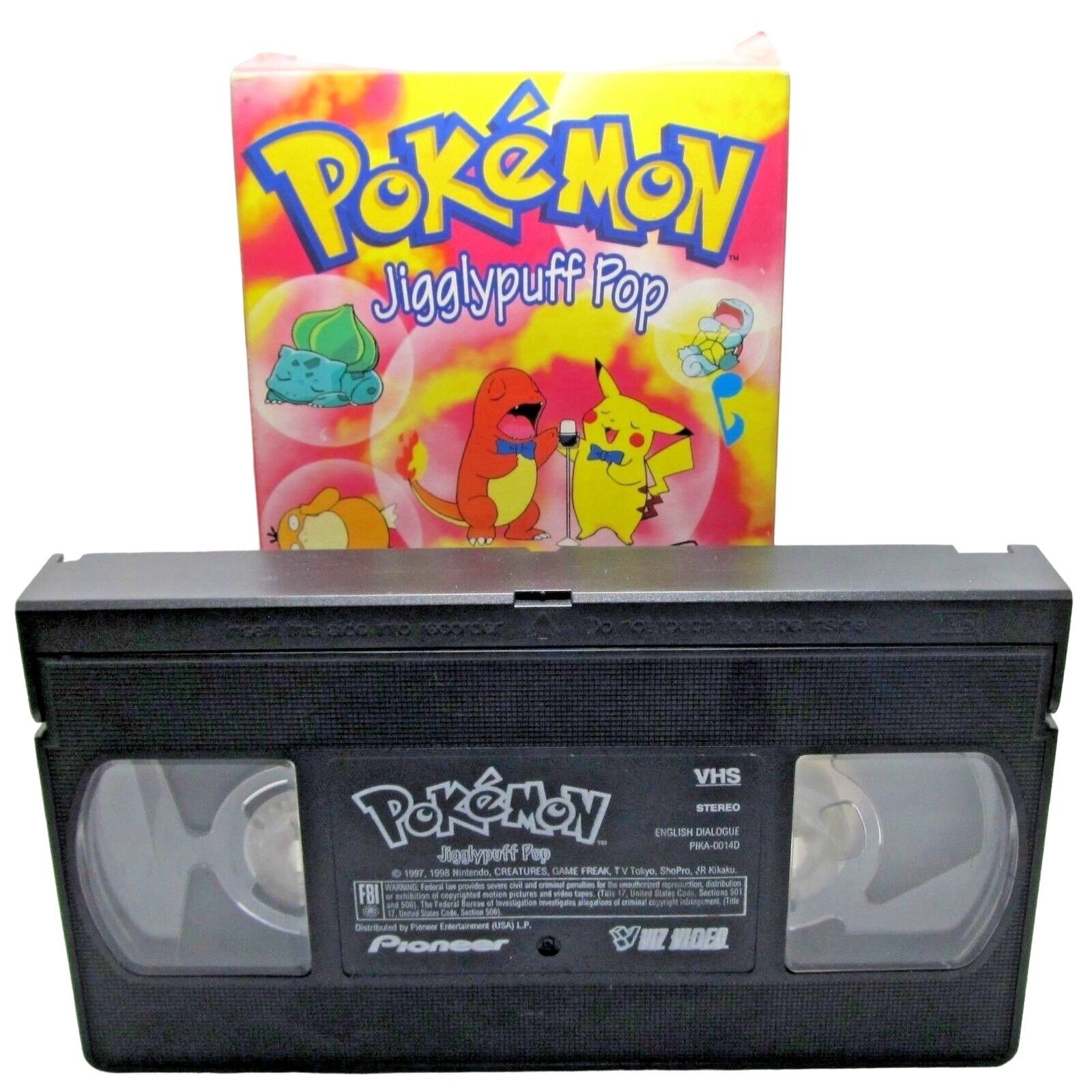 Pokemon Volume 14 Jigglypuff Pop VHS 2000 Dubbed Anime - Etsy