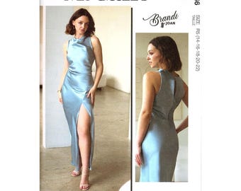 McCalls M8446 Womens 14 to 22 Evening Dress Uncut Sewing Pattern