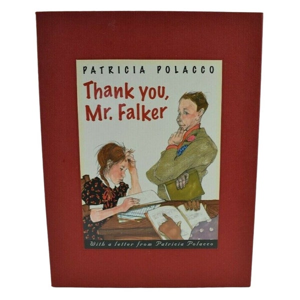 Thank You, Mr. Falker by Patricia Polacco 2001 Hardcover, Giftbox