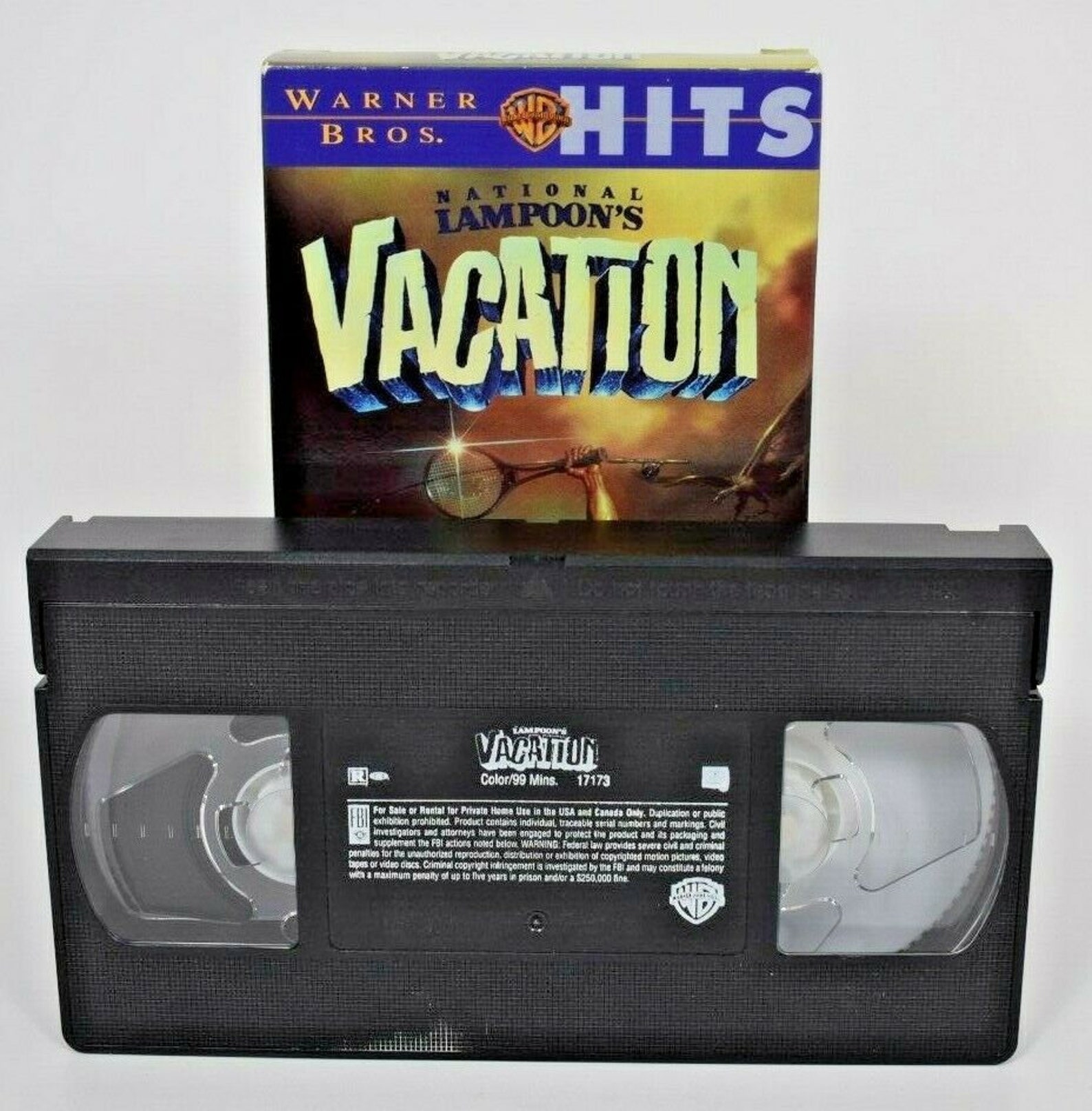 National Lampoon's Vacation VHS 1999 Chevy Chase Etsy