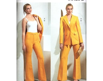 Vogue V1870 Womens 18 to 26 Jacket and Pants Uncut Sewing Pattern New