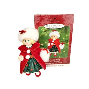 Hallmark Keepsake Madame Alexander Christmas Holly 5th Collectors Series Ornament