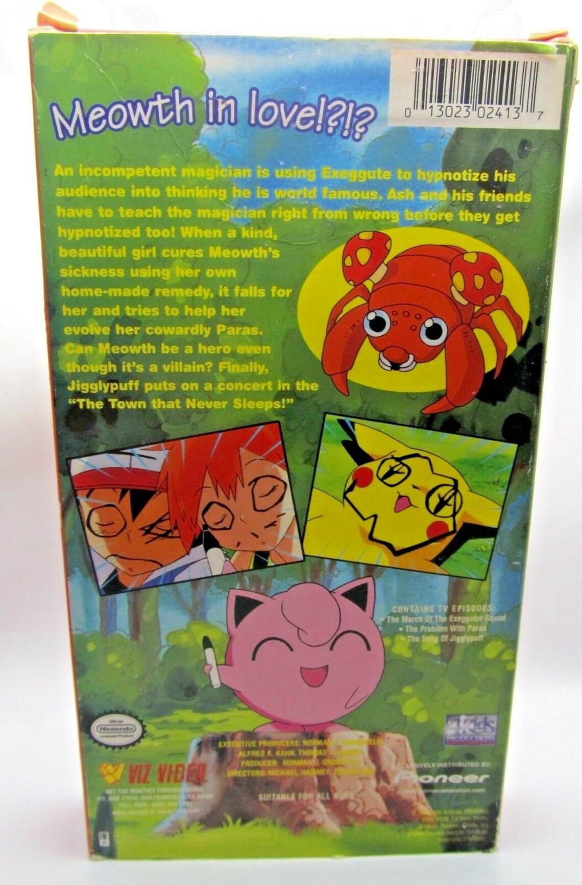 Pokemon Vol. 14: Jigglypuff Pop VHS 2000 Dubbed 75 Minutes | Etsy