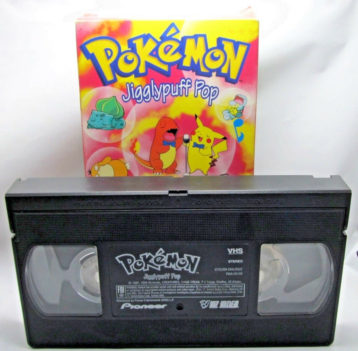 Pokemon Vol. 14: Jigglypuff Pop VHS 2000 Dubbed 75 Minutes | Etsy