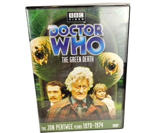 Doctor Who The Green Death Jon Pertwee Third Doctor Story 69 BBC Video