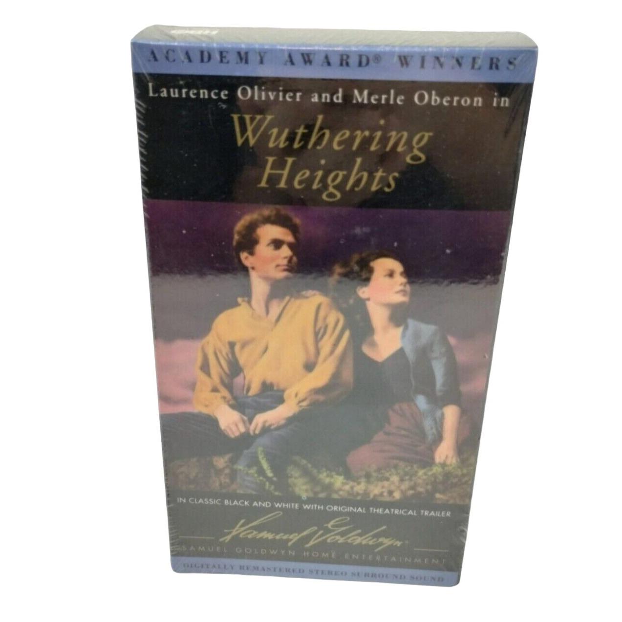 Wuthering Heights Drama Laurence Olivier Merle Oberon VHS 1994 Black and White