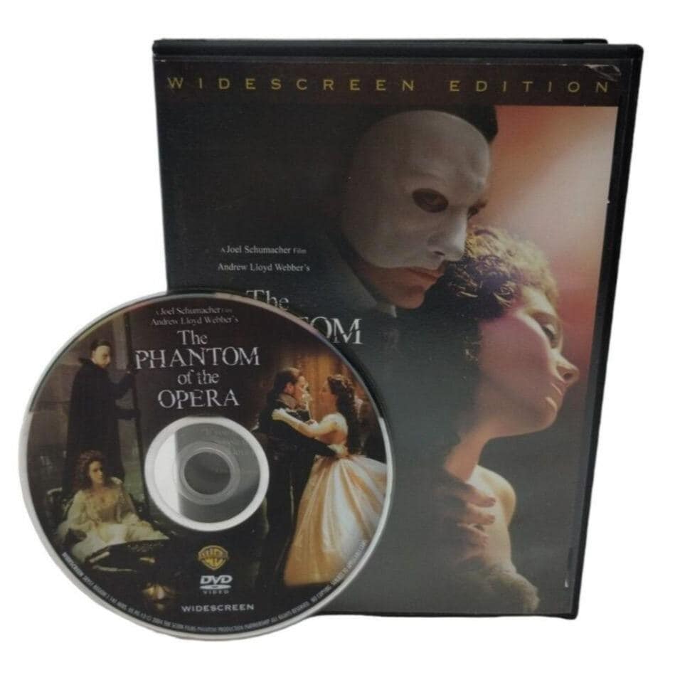 The Phantom of the Opera Widescreen DVD Andrew Lloyd Weber