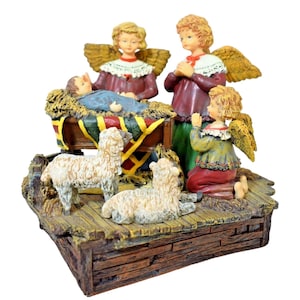 Susan Winget Angels Nativity Vintage Lang and Wise Collectibles