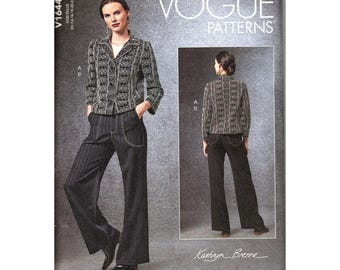 V1947 Pattern Vogue V8988 Mens 40 to 46 Suit Jacket and Pants Uncut Sewing Pattern - Etsy