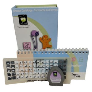 ProvoCraft Cricut Stretch Your Imagination 290422 フォントカートリッジセット