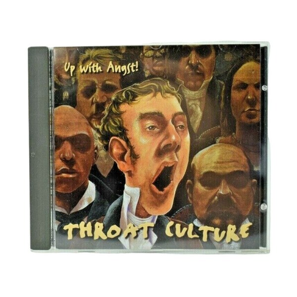 Throat Culture Up With Angst! CD, 1998 Pop Rock