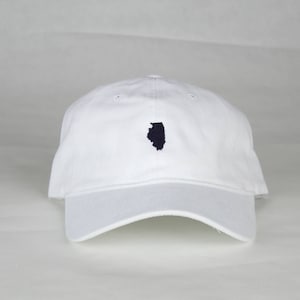 White Illinois Hat