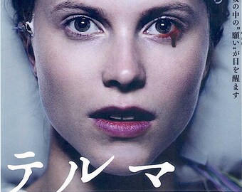 Thelma | Norwegian Cinema, Joachim Trier, Eili Harboe | 2018 original print | Japanese chirashi film poster