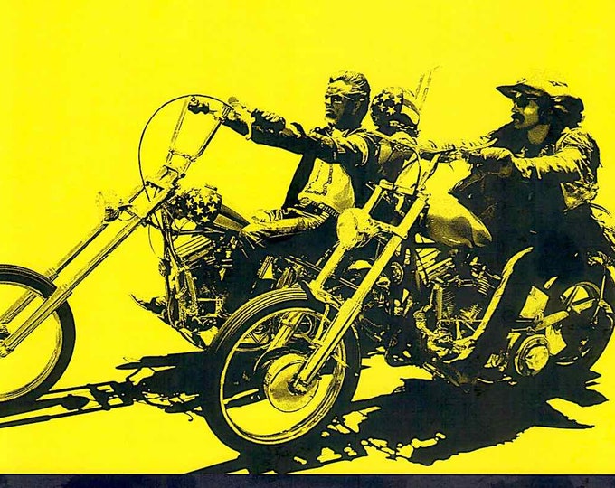 Easy Rider + The American Dreamer | 60s Cult Classic, Dennis Hopper | 2020 print, gatefold | Japanese chirashi film flyer