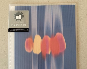 B5 Slim File | 20 Pockets Sized for Chirashi Prints