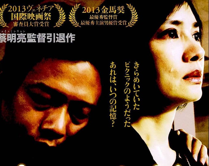 Stray Dogs (B) | Taiwan Cinema, Tsai Ming-liang | 2014 original print | Japanese chirashi film flyer