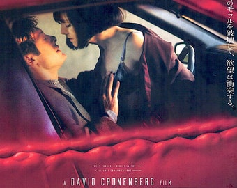 Crash (C) | 90s Cult Classic, David Cronenberg | 2021 print | Japanese chirashi film flyer