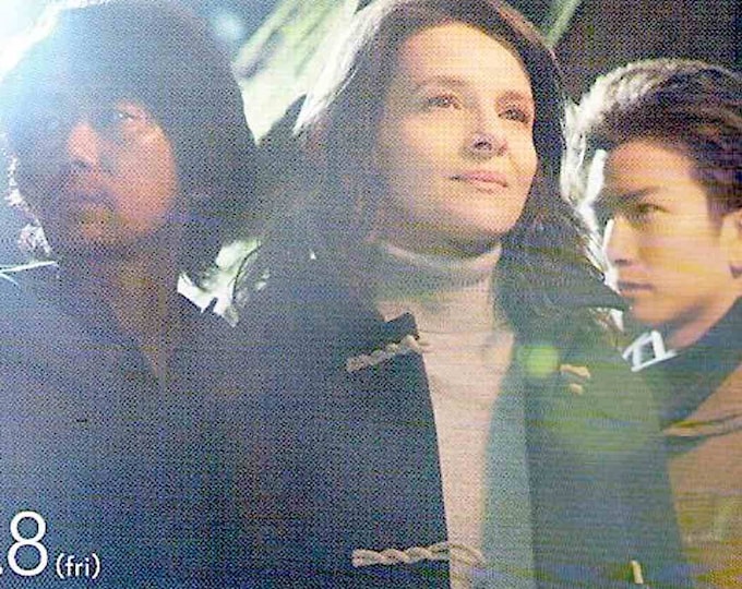 Vision (B) | Japan Cinema, Juliette Binoche, Naomi Kawase | 2018 original print | Japanese chirashi film flyer