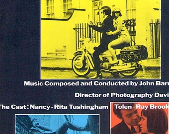 The Knack and How to Get It | 60s UK Classic, Rita Tushingham | 1991 print | vintage Japanese chirashi film flyer