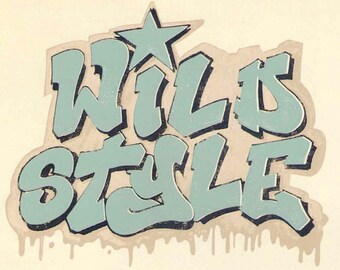 Wild Style (C) | Cult Classic 80s Hip Hop Movie | 2015 print | Japanese chirashi film poster