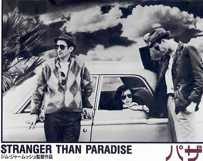 Stranger Than Paradise (B) | 80s American Cult Classic, John Lurie, Jim Jarmusch | 1999 print | vintage Japanese chirashi film flyer