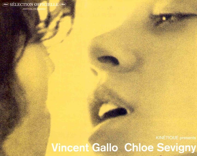 The Brown Bunny (B) | US Classic, Vincent Gallo, Chloe Sevigny | 2004 original print | Japanese chirashi film flyer