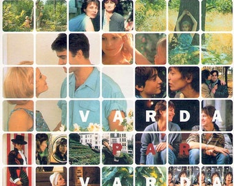 Varda Par Varda: Retrospective | 60s-90s French Cinema, Agnes Varda | 1997 original print | vintage Japanese chirashi film flyer
