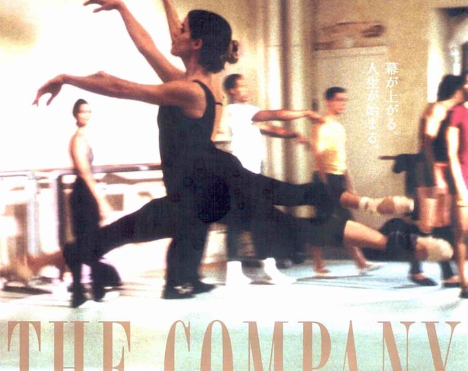 The Company | American Cinema, Robert Altman, Neve Campbell | 2004 original print | Japanese chirashi film flyer