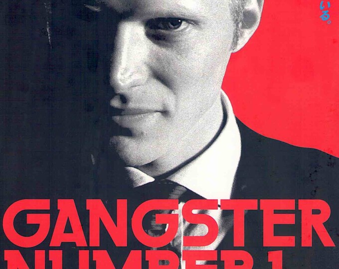 Gangster No 1 | British Cinema, Paul Bettany, Paul McGuigan | 2003 original print | Japanese chirashi film flyer