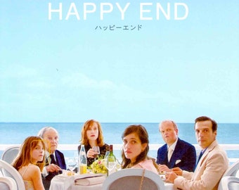 Happy End | European Cinema, Michael Haneke | 2018 original print | Japanese chirashi film poster