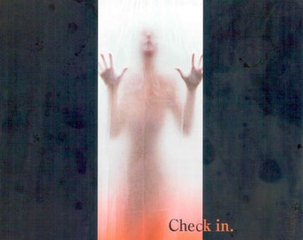 Psycho | 90s Gus Van Sant, Vince Vaughn | 1999 original print | vintage Japanese chirashi film poster