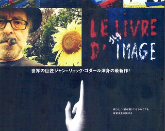 The Image Book | Jean-Luc Godard | 2019 original print | Japanese chirashi film poster