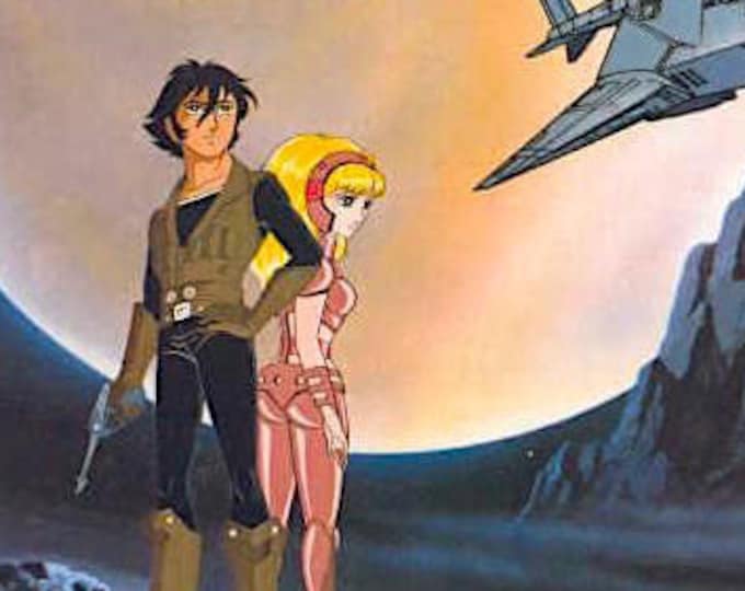 Phoenix 2772 | 80s Tezuka Anime Classic | 1980 original print | vintage Japanese chirashi film flyer