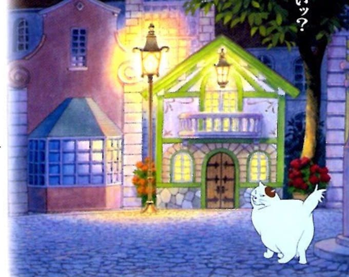 The Cat Returns (B) | Studio Ghibli Anime | 2002 original print | Japanese chirashi film flyer