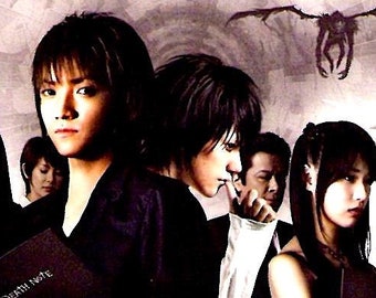 Death Note 2: The Last Name (A) | Cult Japan Cinema, Tatsuya Fujiwara | 2006 original print | Japanese chirashi film poster