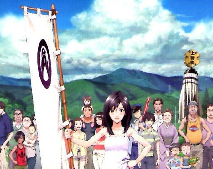 Summer Wars (A) | Japan Anime, Mamoru Hosoda | 2009 original print | Japanese chirashi film flyer