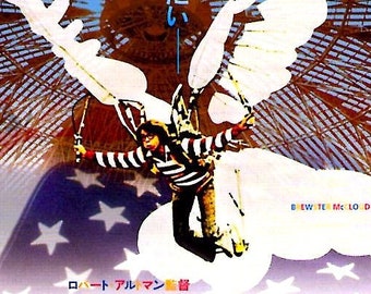 Brewster McCloud | 70s American Cult Classic, Robert Altman, Bud Cort | 2010 print | Japanese chirashi film flyer
