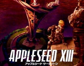 Appleseed XIII | Anime Appleseed Saga | 2011 original print | Japanese chirashi film poster