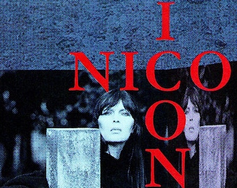 Nico Icon | Velvet Underground | 1997 original print | vintage Japanese chirashi film poster