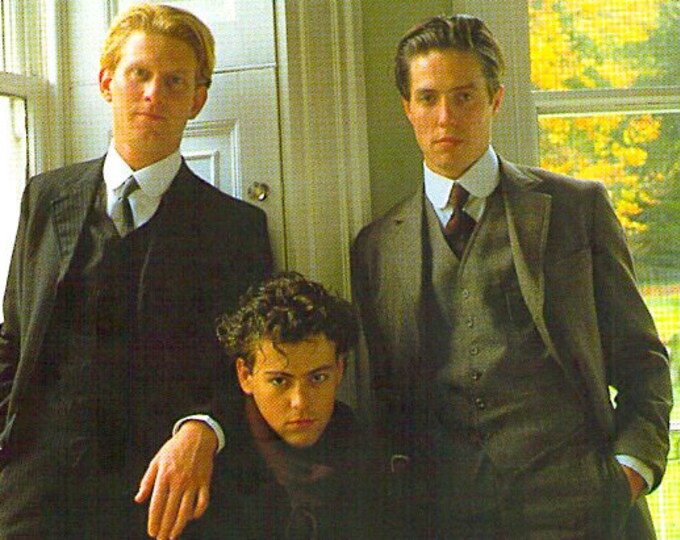Maurice (A) | 80s British Classic, Hugh Grant, James Wilby | 1988 original print | vintage Japanese chirashi film flyer