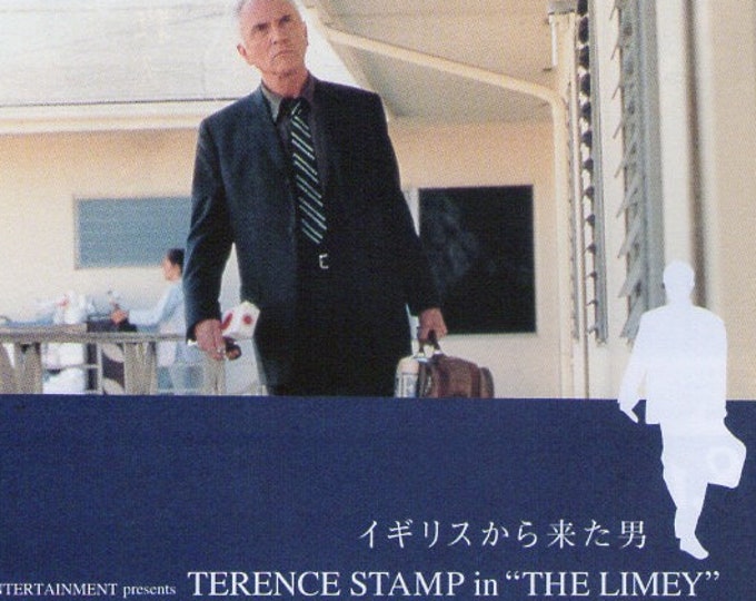 The Limey (A) | 90s Cult Classic, Steven Soderbergh | 2000 original print | Japanese chirashi film flyer