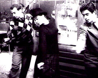 Band of Outsiders (A) | 60s French Cinema, Anna Karina, Jean-Luc Godard | 2001 print | Japanese chirashi film poster