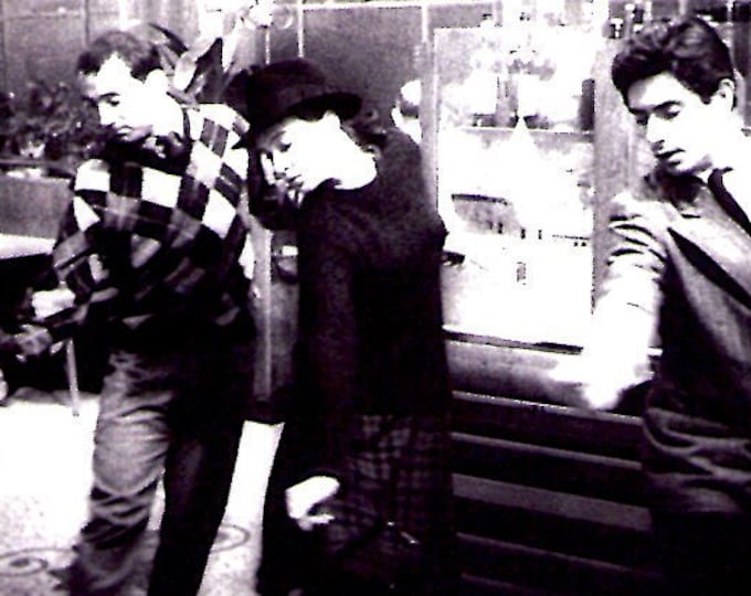 Band of Outsiders (A) | 60s French Cinema, Anna Karina, Jean-Luc Godard | 2001 print | Japanese chirashi film flyer