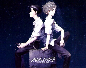 Neon Genesis Evangelion: 3.33 You Can (not) Redo (A) | Cult Anime | 2012 original print | Japanese chirashi film poster