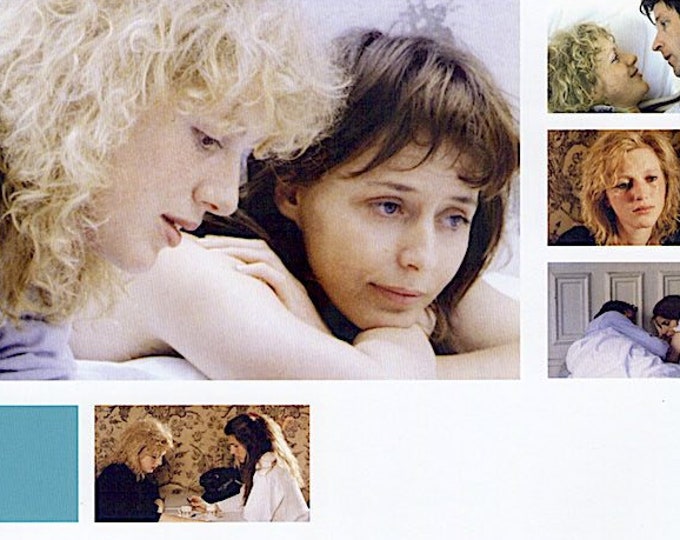 I Can No Longer Hear the Guitar (B) | 90s French Cinema, Philippe Garrel | 2019 print | Japanese chirashi film flyer