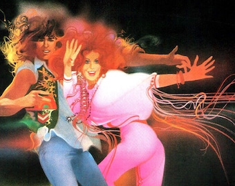 Hair | 70s Cult Classic, Milos Forman | 1980 original print | vintage Japanese chirashi film flyer
