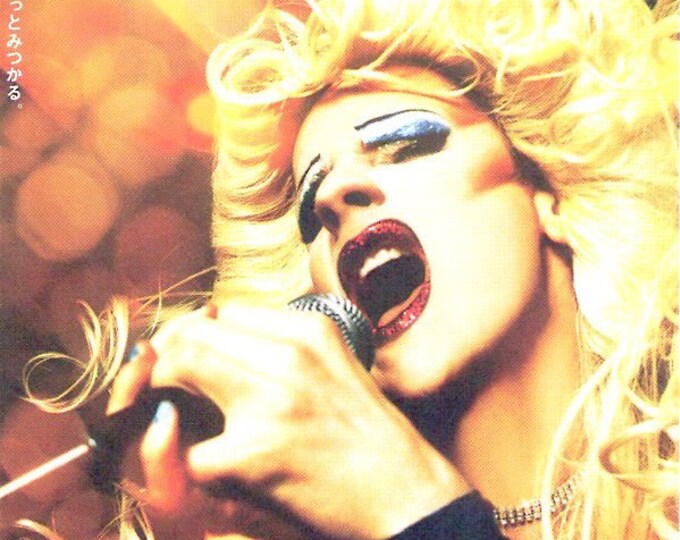 Hedwig and the Angry Inch | American Cult Classic, John Cameron Mitchell | 2002 original print | Japanese chirashi film flyer