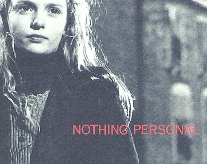 Nothing Personal | 90s British Cinema, Ian Hart, Thaddeus O'Sullivan | 1997 original print | vintage Japanese chirashi film flyer