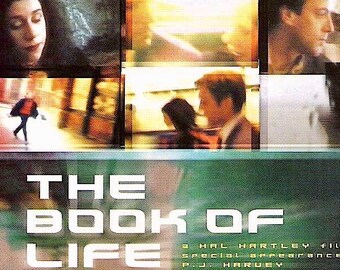 Book of Life | 90s American Cinema, Hal Hartley | 2000 original print | Japanese chirashi film poster