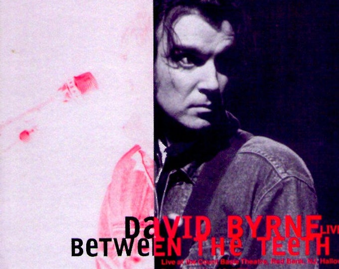 Between the Teeth | 90s American Documentary, David Byrne, The Talking Heads | 1995 original print | vintage Japanese chirashi film flyer